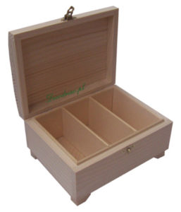 Drewniane pudełko