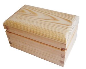Drewniane pudełeczko na herbatę