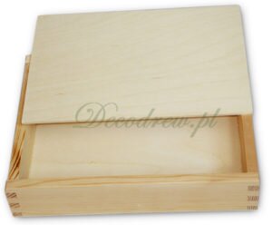 Pudełko drewniane pamiatka ślub wesele chrzest