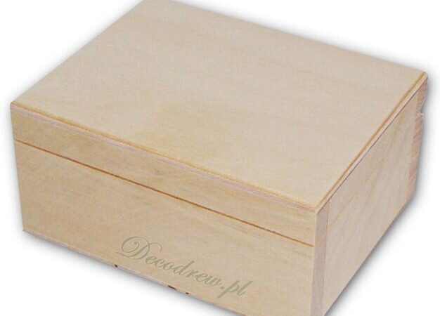 Pudełko drewno decoupage zdobienie sztuka technika.
