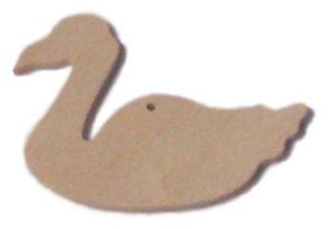 Łabądź wycinanka ze sklejki decoupage. Produkcja wycinanek ze sklejki decodrew